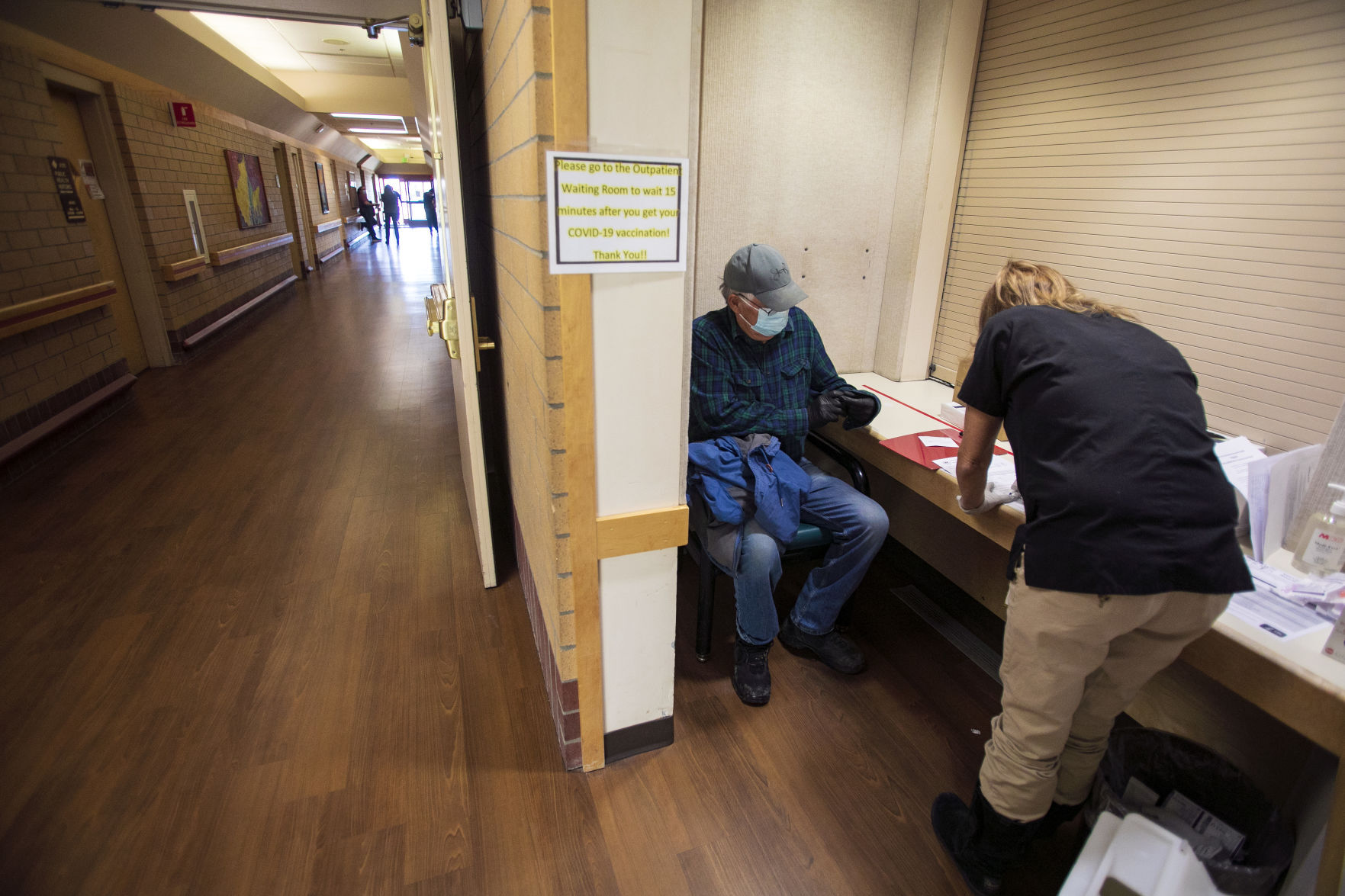 Vaccines administered on Crow reservation